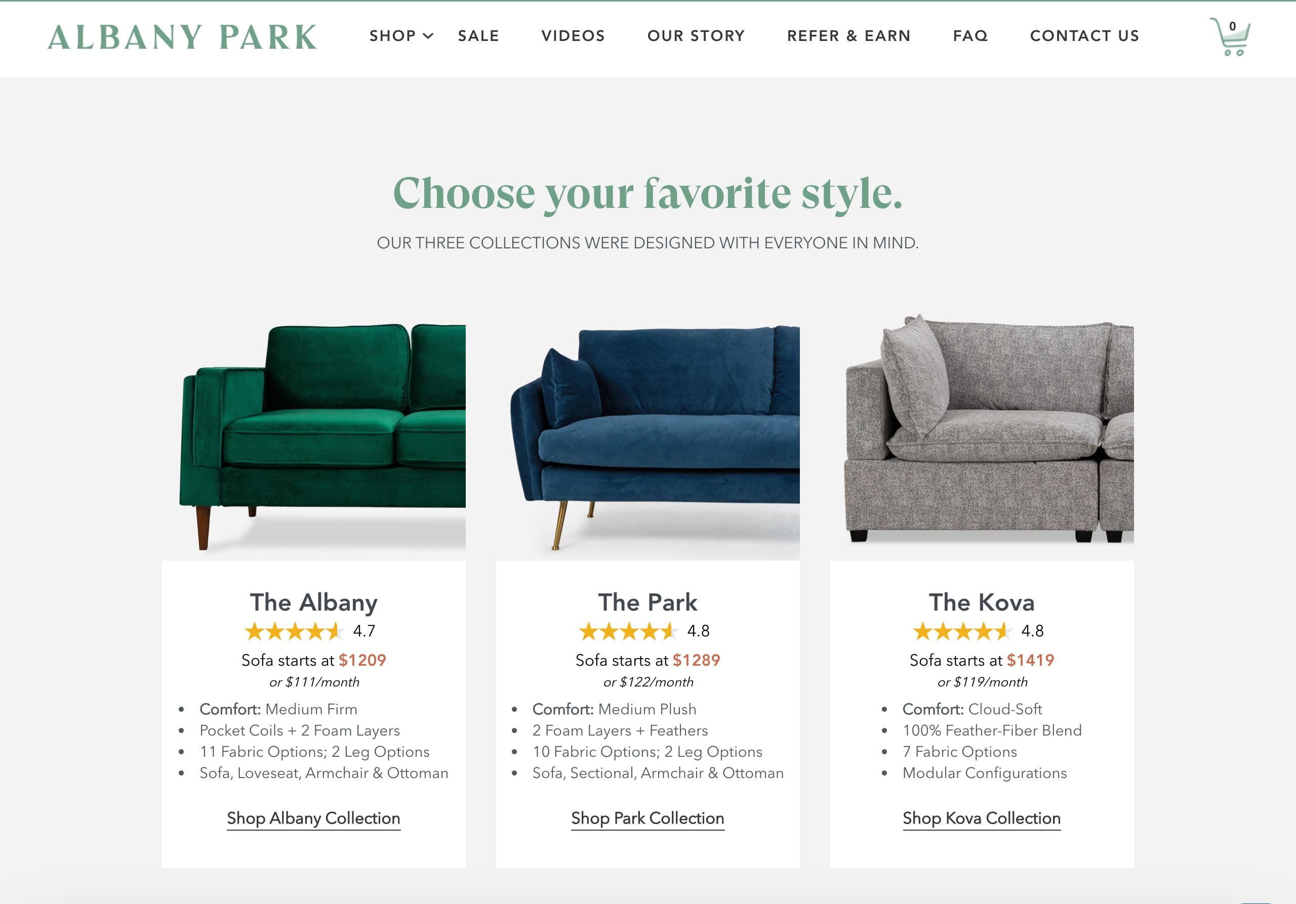 Albany Park website