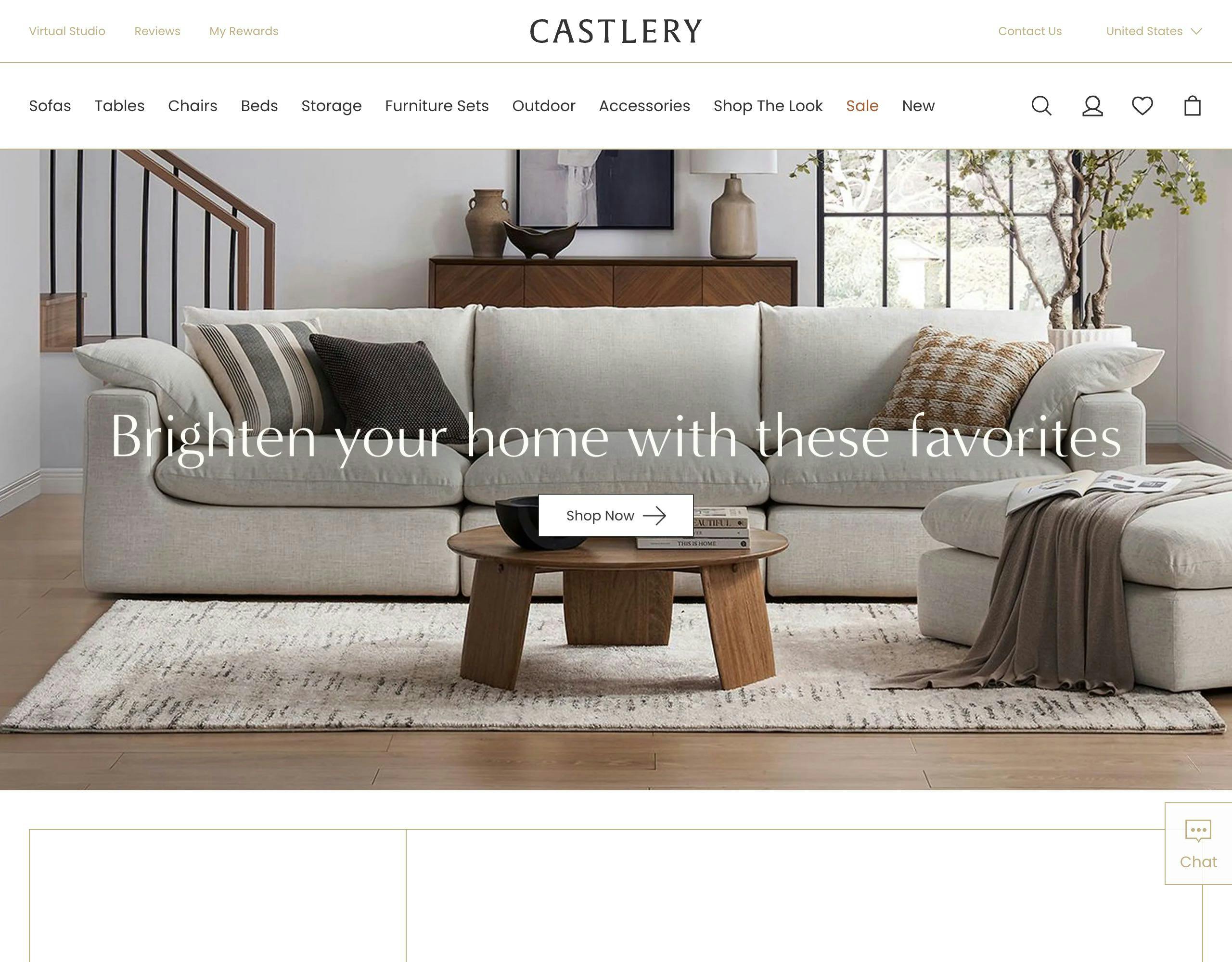 Castlery website