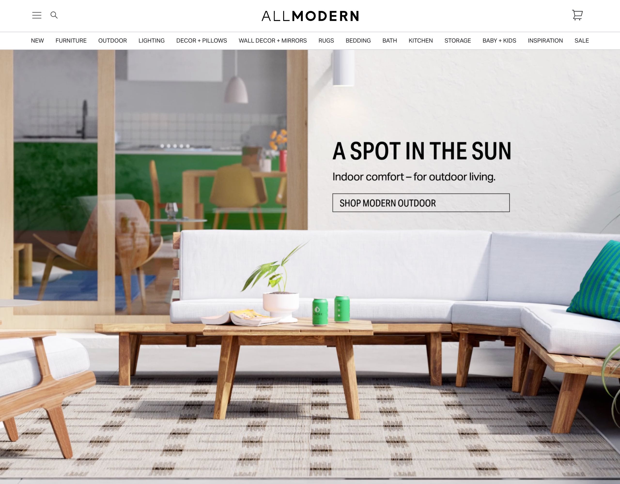 AllModern website