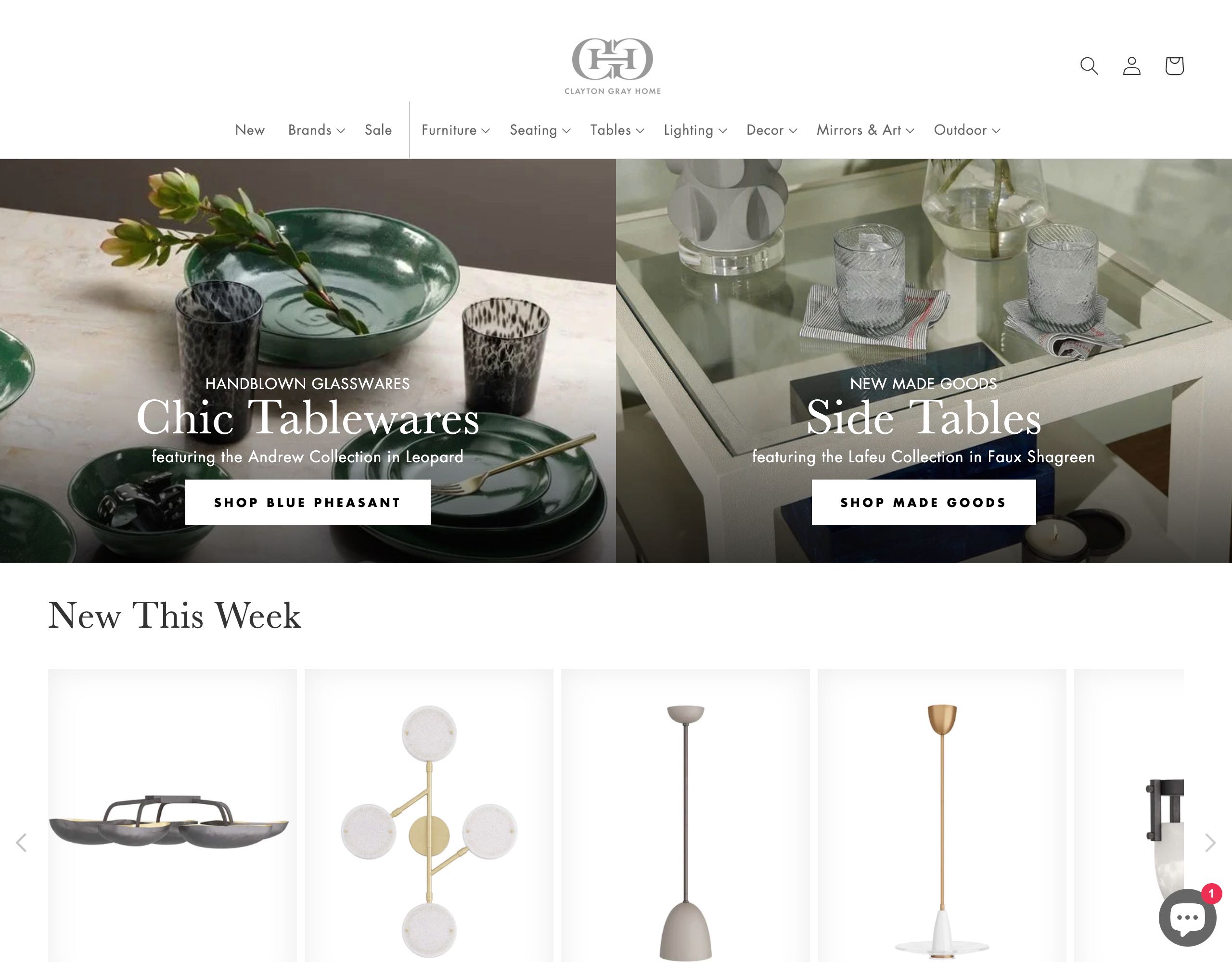 Clayton Gray Home website