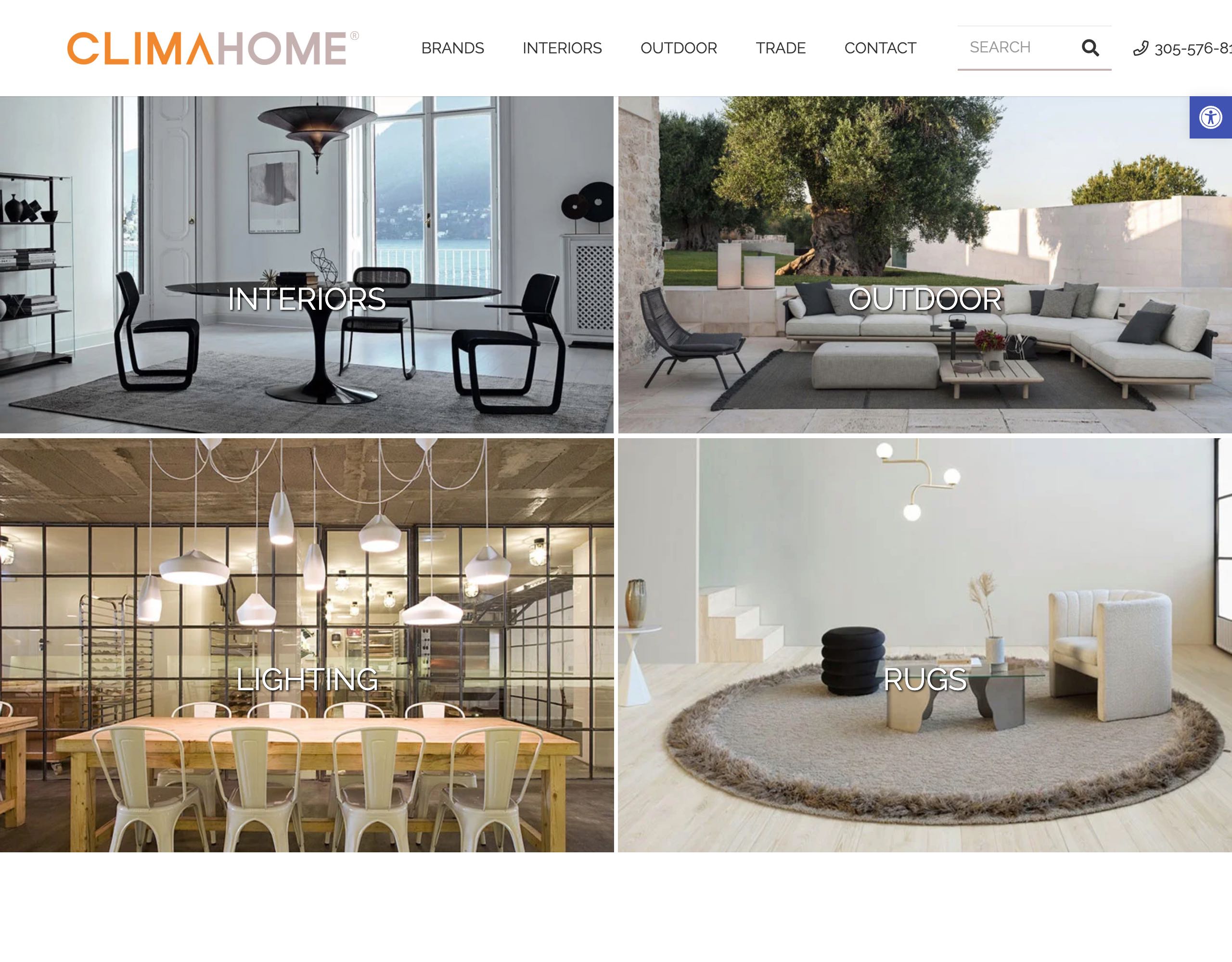 Clima Home website