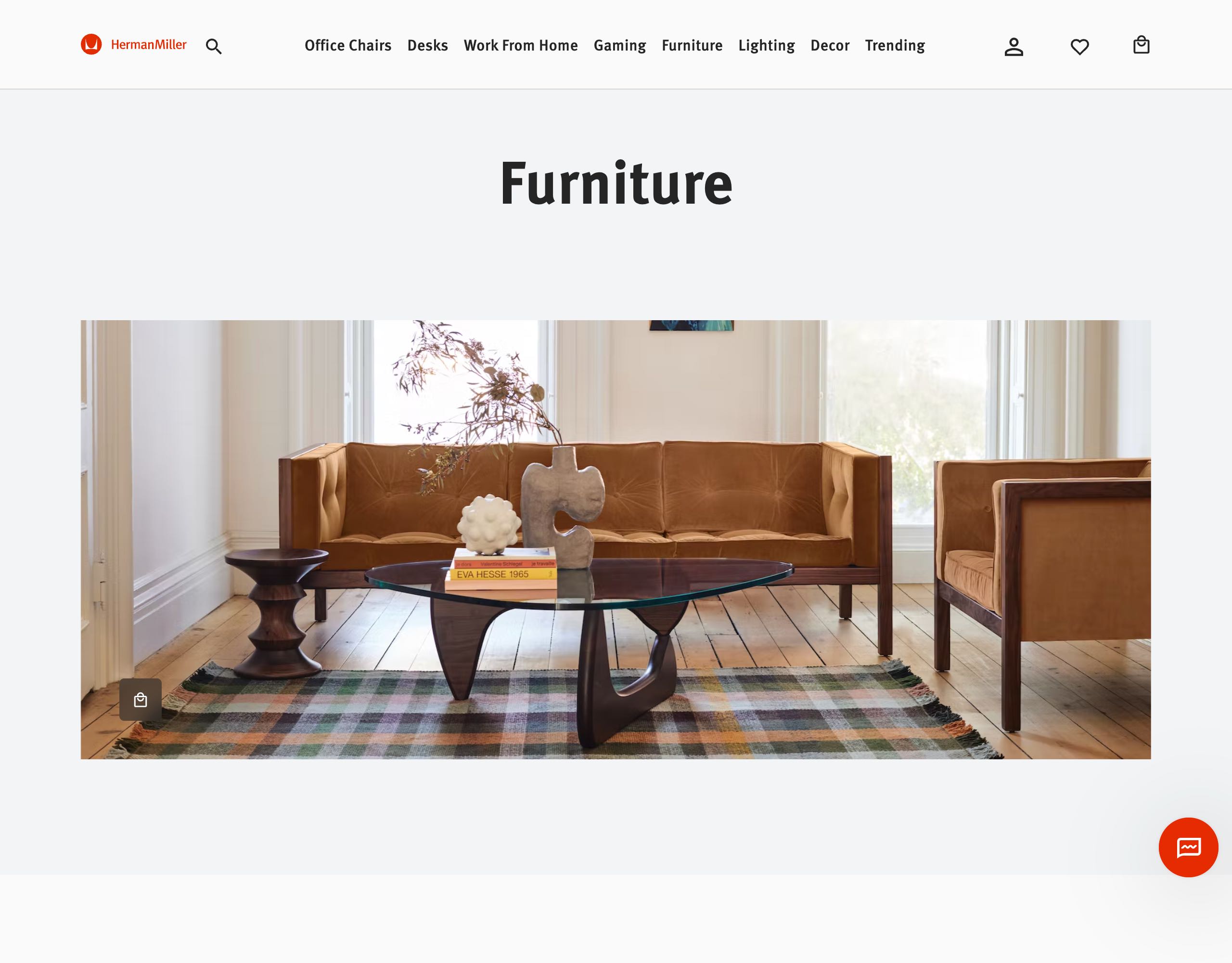 Herman Miller website