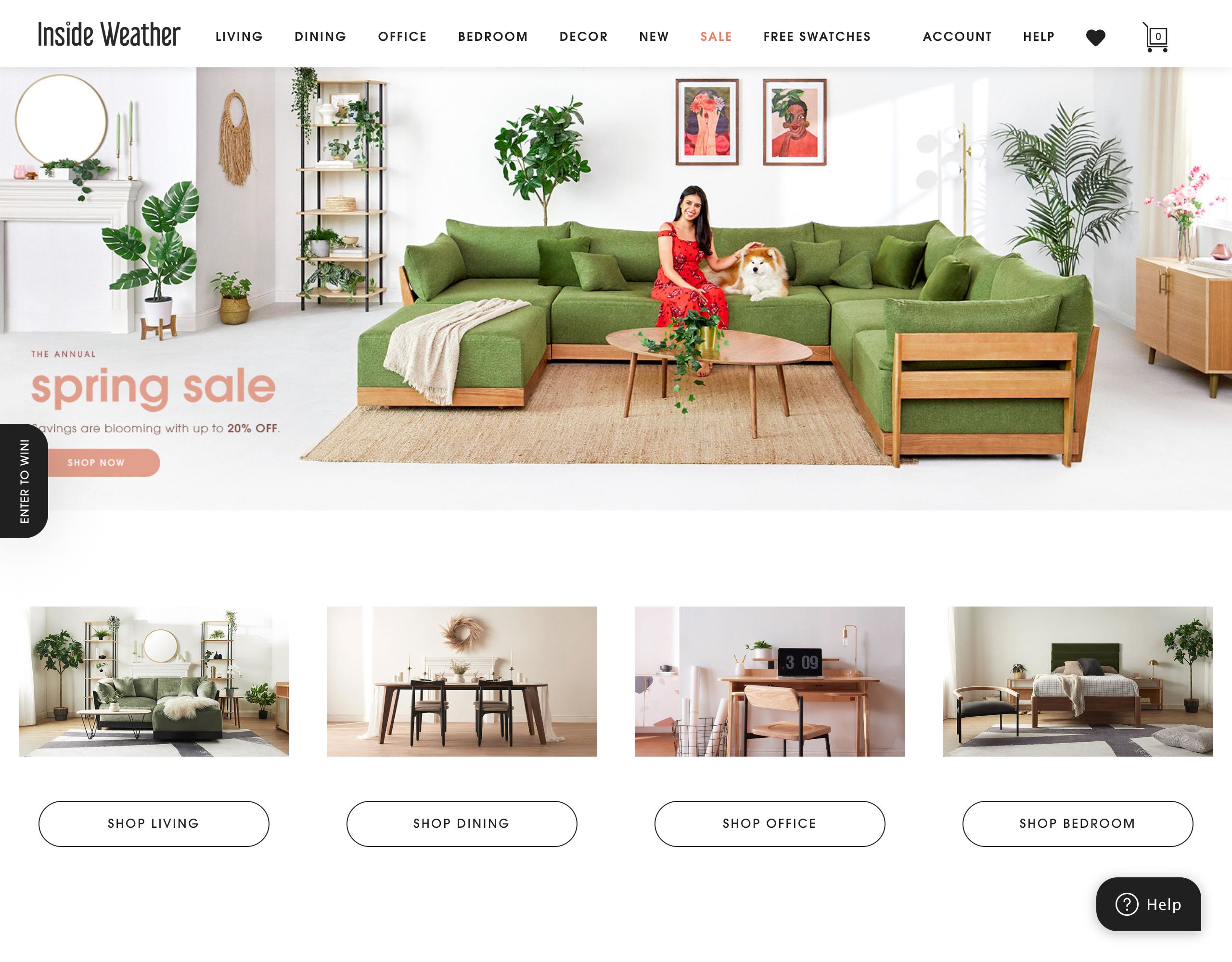 Inside Weather website