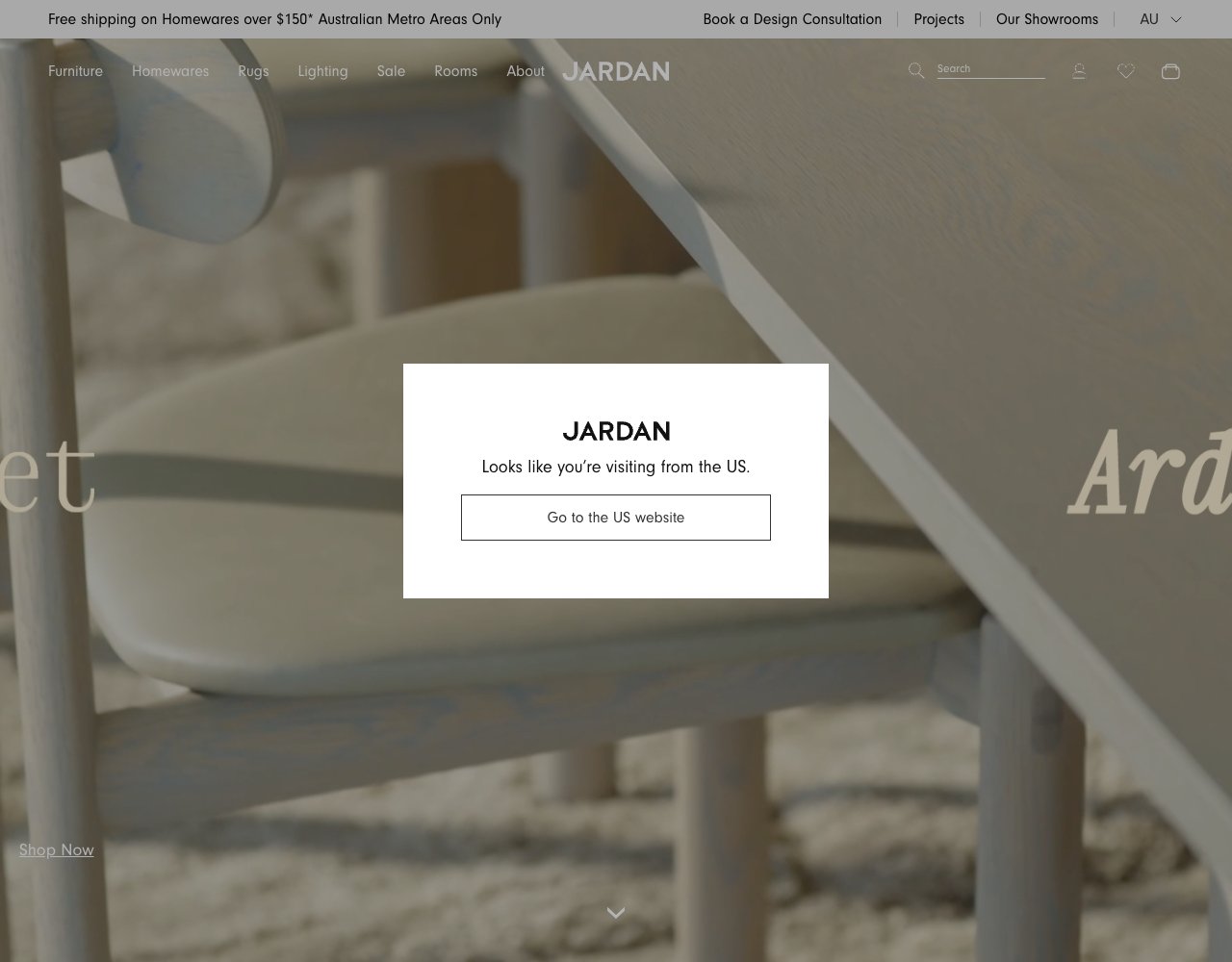 Jardan website, captured for Catalog's review
