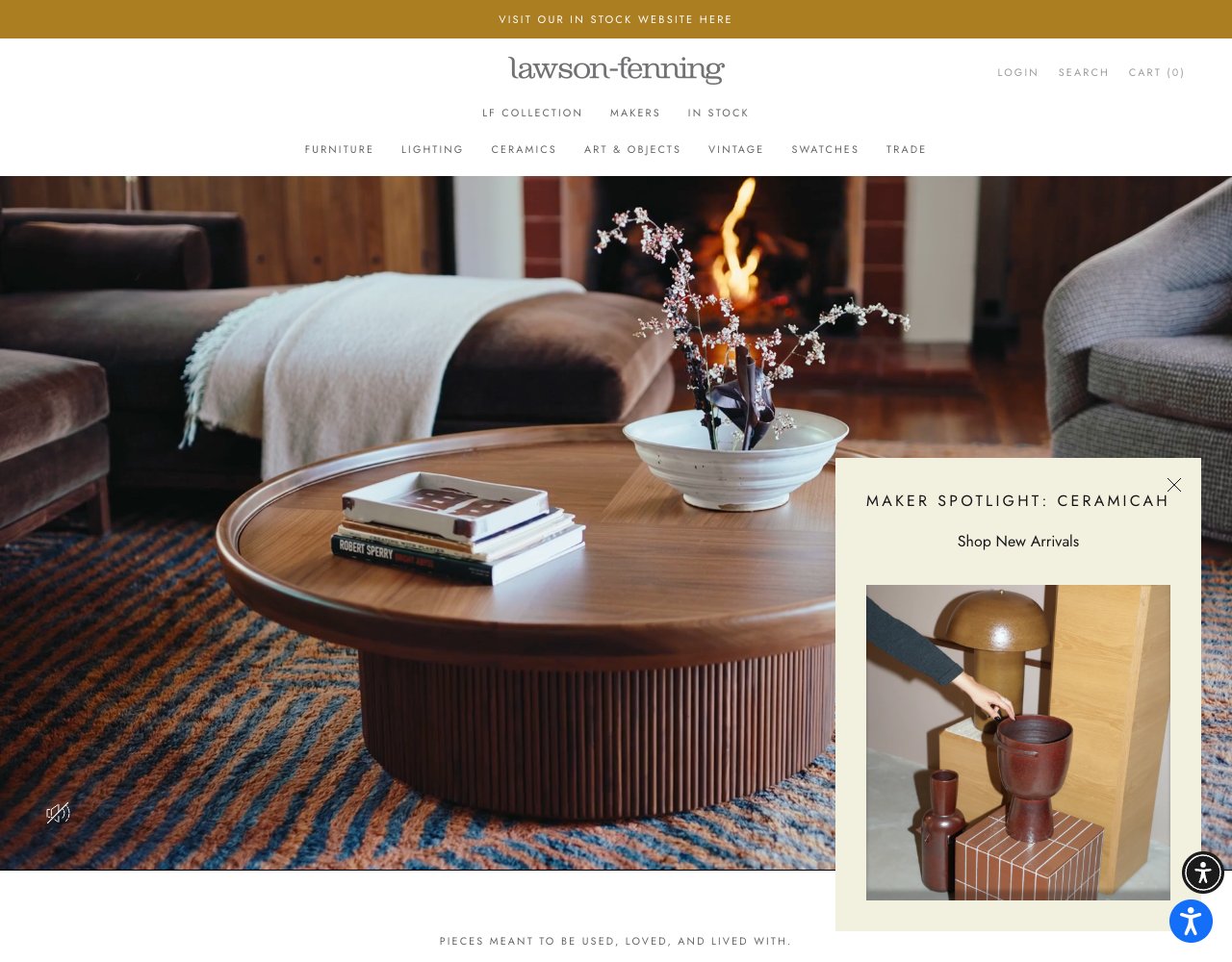 Lawson-Fenning website, captured for Catalog's review