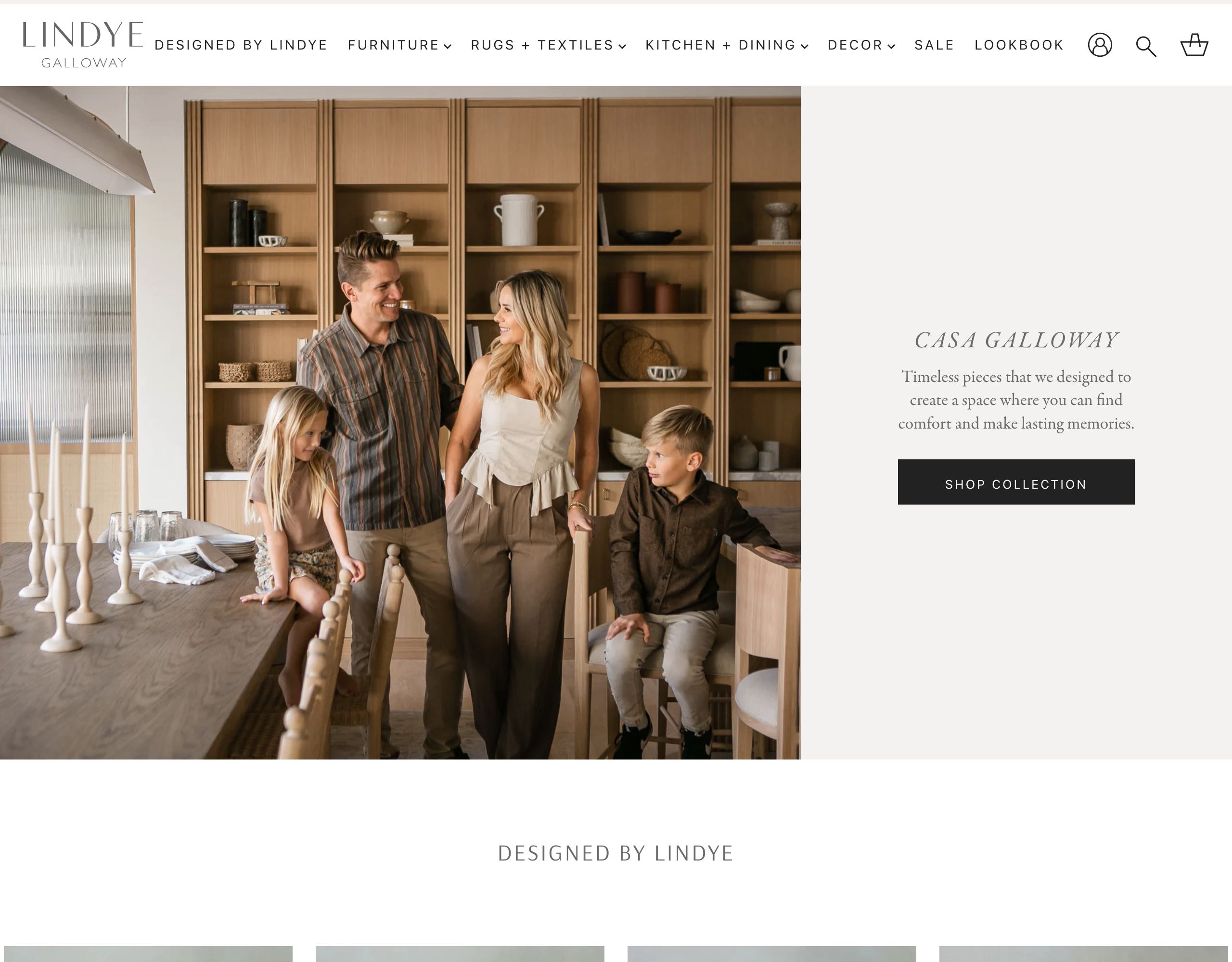 Lindye Galloway website